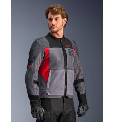 Chaqueta Alpinestars St-2 Air Gris Rojo Brillo |3201225-9253|