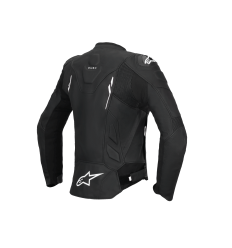 Chaqueta Alpinestars Mujer Dusk Leather Negro Blanco |3110225-12|