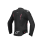 Chaqueta Alpinestars Mujer Dusk Leather Negro Diva Rosa Blanco