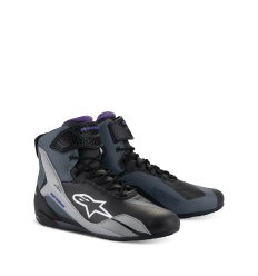Zapatillas Alpinestars Mujer Faster-4 Negro Gris Violeta |2510625-1505|
