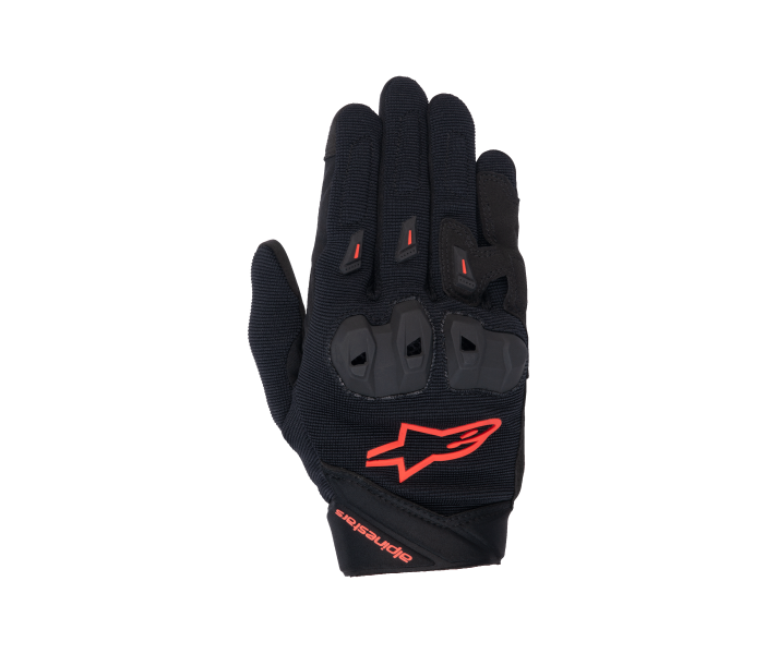 Guantes Alpinestars Mujer Sp X 1 Negro Rojo Fluor |3580625-1030|