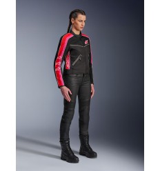 Chaqueta Alpinestars Mujer T-Dyno Air Negro Rojo Fucsia |3310725-1499|