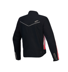 Chaqueta Alpinestars Mujer T-Dyno Wr Negro Rojo Brillo Fucsia |3210625-1499|