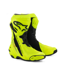 Botas Alpinestars Supertech R Vented Amarillo Fluor Negro |2220121-551|