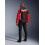 Chaqueta Alpinestars T-Dyno Wr Negro Rojo Brillo Crudo |3201625-1486|