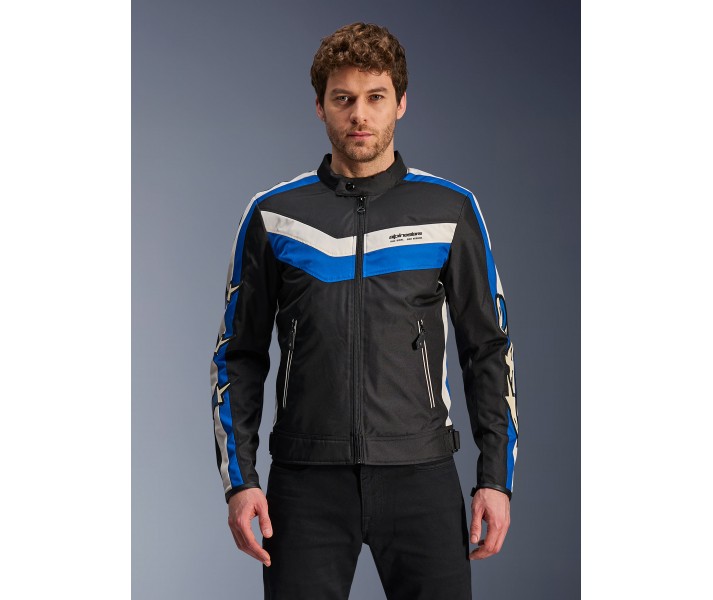 Chaqueta Alpinestars T-Dyno Wr Negro Azul Crudo |3201625-1495|