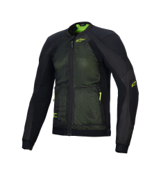 Chaqueta Alpinestars Troop-Air Negro Amarillo Fluor |3301225-168|