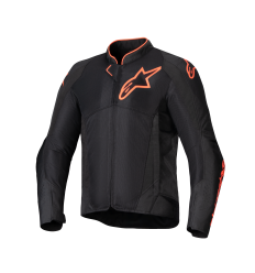 Chaqueta Alpinestars Viper Air V4 Negro Rojo Fluor |3300925-1030|
