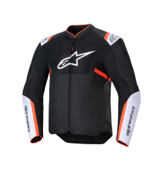 Chaqueta Alpinestars T-Sps Air V2 Negro Blanco Rojo Fluor |3301025-1231|