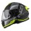 Casco Nzi Combi 3 Duo Orbe Negro Antracita Amarillo Mate