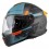 Casco Nzi Combi 3 Duo Metric Antracita Azul Naranja Mate