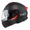 Casco Nzi Combi 3 Duo Solid Negro Rojo Mate |150374A011|