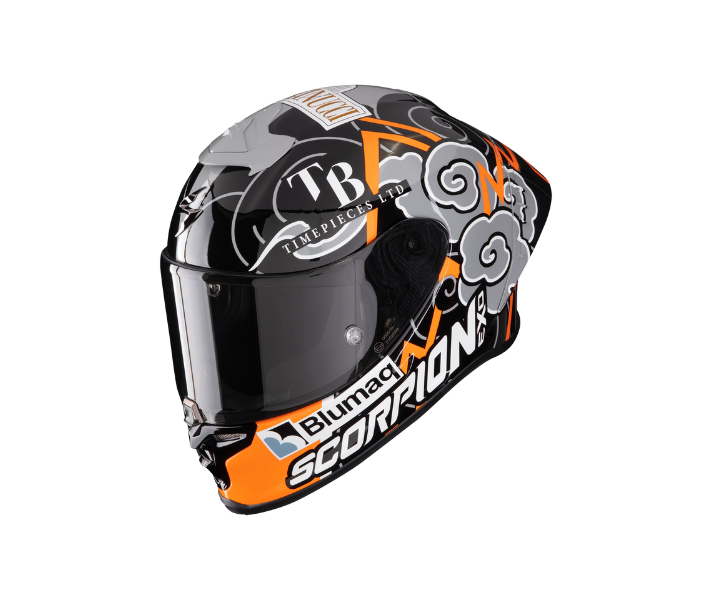 Casco Scorpion Réplica Del Exo-R1 Evo Air Fim Racing N.°1 Aron 2024