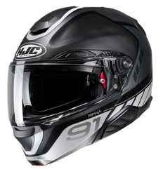 Casco Hjc Rpha91 Rafino Negro Gris |14757505|