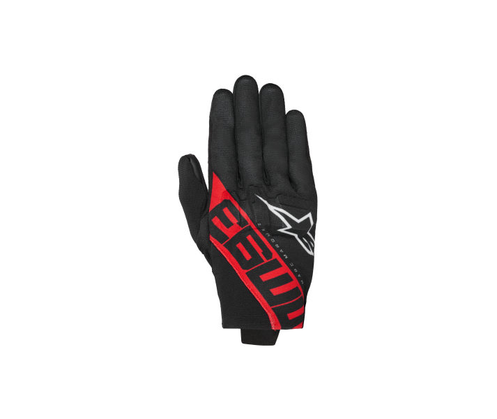 Guantes Alpinestars Mm93 Reef V2 Negro Rojo Brillo |3561125-1303|