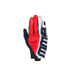Guantes Alpinestars Mm93 Reef V2 Negro Rojo Brillo Blanco |3561125-1342|