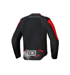 Chaqueta Alpinestars Mm93 T-Sps Air V2 Negro Rojo Brillo Blanco |3302025-1342|