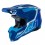 Casco Just1 J-40 Flash Blanco Azul |6060170112002|
