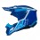 Casco Just1 J-40 Flash Blanco Azul |6060170112002|