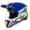Casco Just1 J-40 Mission Azul Blanco Negro |6060170112004|