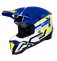 Casco Just1 J-40 Mission Azul Blanco Negro |6060170112004|