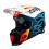 Casco Just1 J-40 Sixties Azul Negro Blanco |6060170101003|