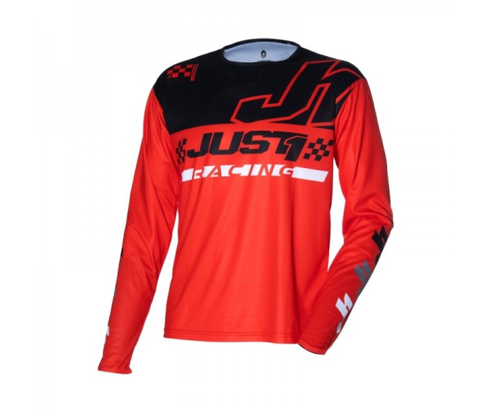 Camiseta Mx Just1 J-Command Competition Rojo Negro Blanco