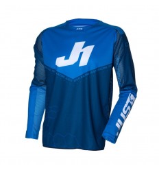 Camiseta Mx Just1 J-Force Hexa Azul Blanco |6950020012004|