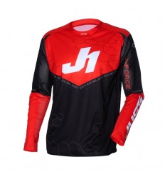 Camiseta Mx Just1 J-Force Hexa Rojo Negro Blanco |6950020071004|