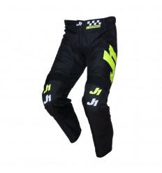 Pantalón Mx Just1 J-Command Competition Negro Amarillo Fluor