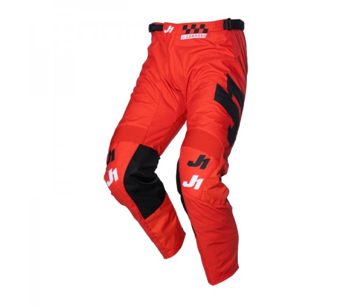 Pantalón Mx Just1 J-Command Competition Rojo Negro Blanco