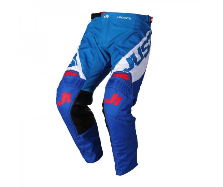 Pantalón Mx Just1 J-Force Vertigo Azul Blanco Rojo |6750020012002|