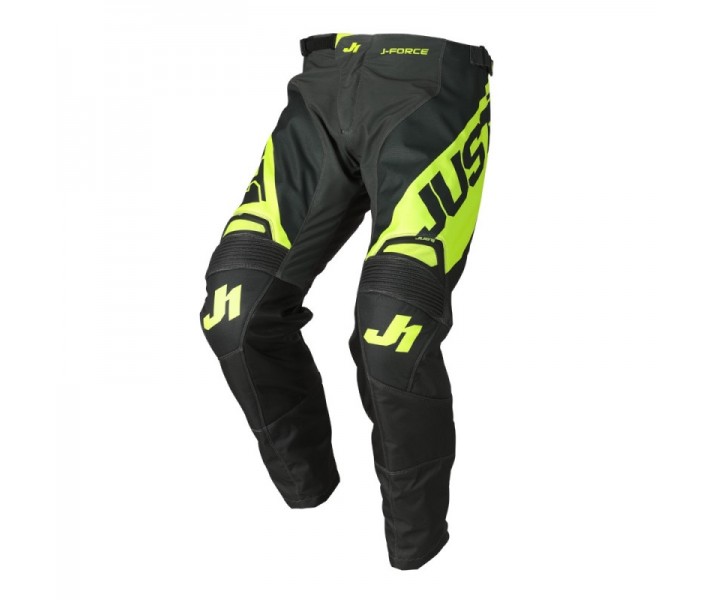 Pantalón Mx Just1 J-Force Vertigo Gris Amarillo Fluor |6750020094002|