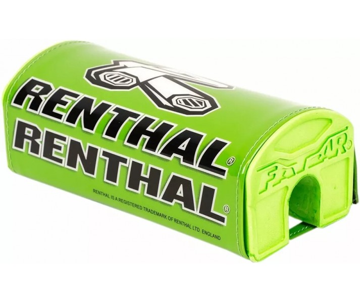 Almohadilla Manillar Renthal Fatbar Pad Negro Verde Blanco |P330|