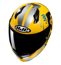 Casco Hjc Infantil C10 Geti Amarillo Gris Negro |10137304|