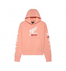 Sudadera Fox Mujer Oversized Fox X Honda Rosa |33574-273|