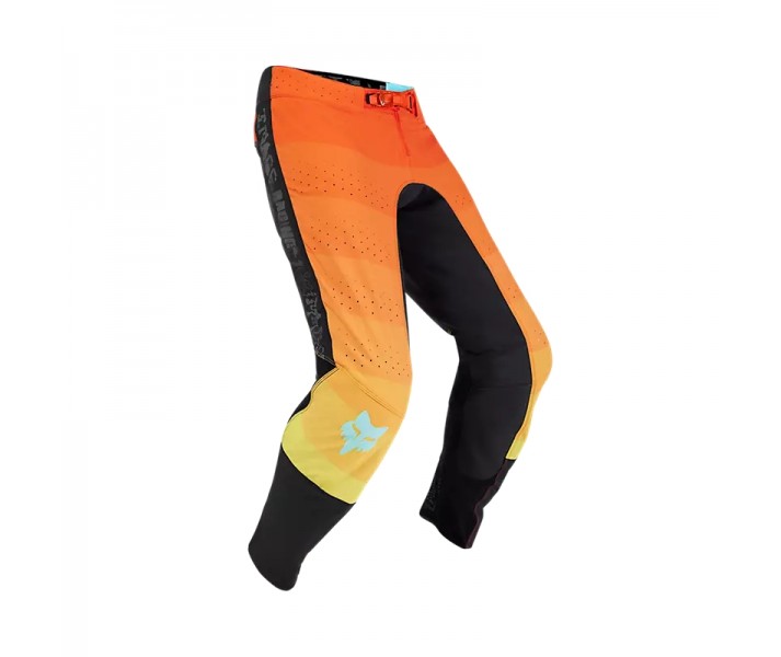 Pantalón Fox Flexair Grid Negro Naranja |33546-016|