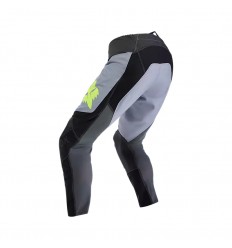 Pantalón Fox 180 Flow Negro Amarillo |33703-019|