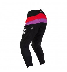 Pantalón Fox 180 Honda Negro Rojo Violeta |33719-922|
