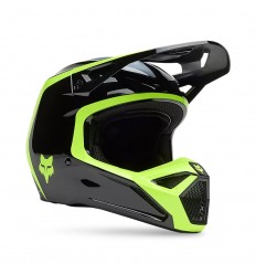 Casco Fox V1 Flow Negro Amarillo |33701-019|