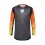 Camiseta Fox Flexair Grid Negro Naranja |33539-016|