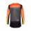 Camiseta Fox Flexair Grid Negro Naranja |33539-016|