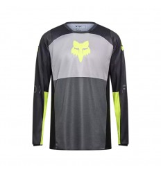 Camiseta Fox 180 Flow Negro Amarillo |33702-019|