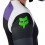 Camiseta Fox Flexair Grid Negro Morado |33539-166|