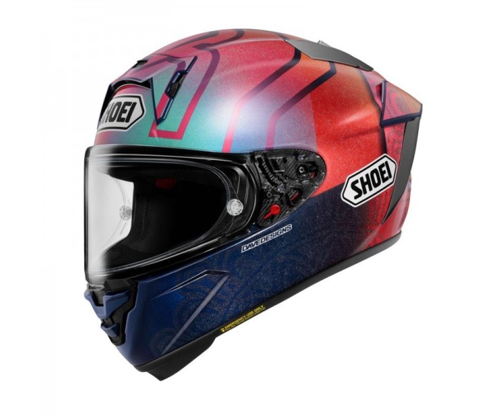 Casco Shoei X-Spr Pro Marquez Holi Tc1 Rojo Naranja Azul |CSXSP15401|