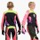 Traje Fox Infantil 180 Elevated Rosa
