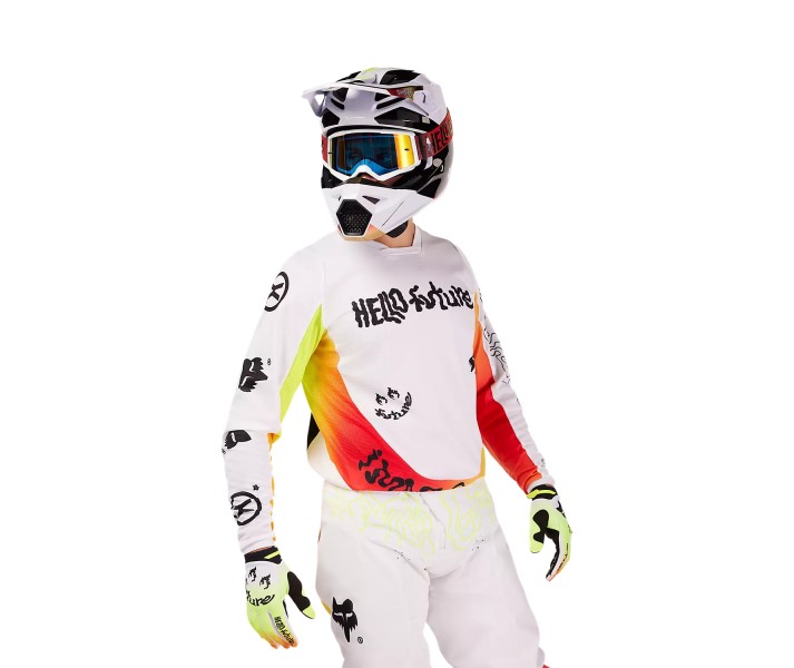 Traje Fox 180 Hello Future Blanco