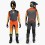 Traje Fox Flexair Grid Negro Naranja
