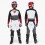 Traje Fox 180 Flow Blanco Rojo