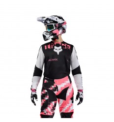 Traje Fox 180 Digi Image Negro Rosa